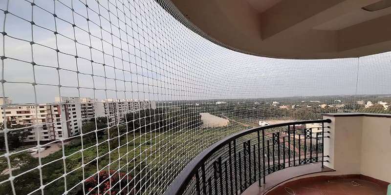 Balcony safety net 1